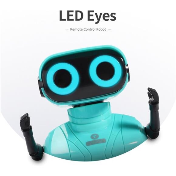 Robot Toys, Remote Control Robot Toy, RC Robots for Kids with LED Eyes, Flexible - Picture 3 of 7